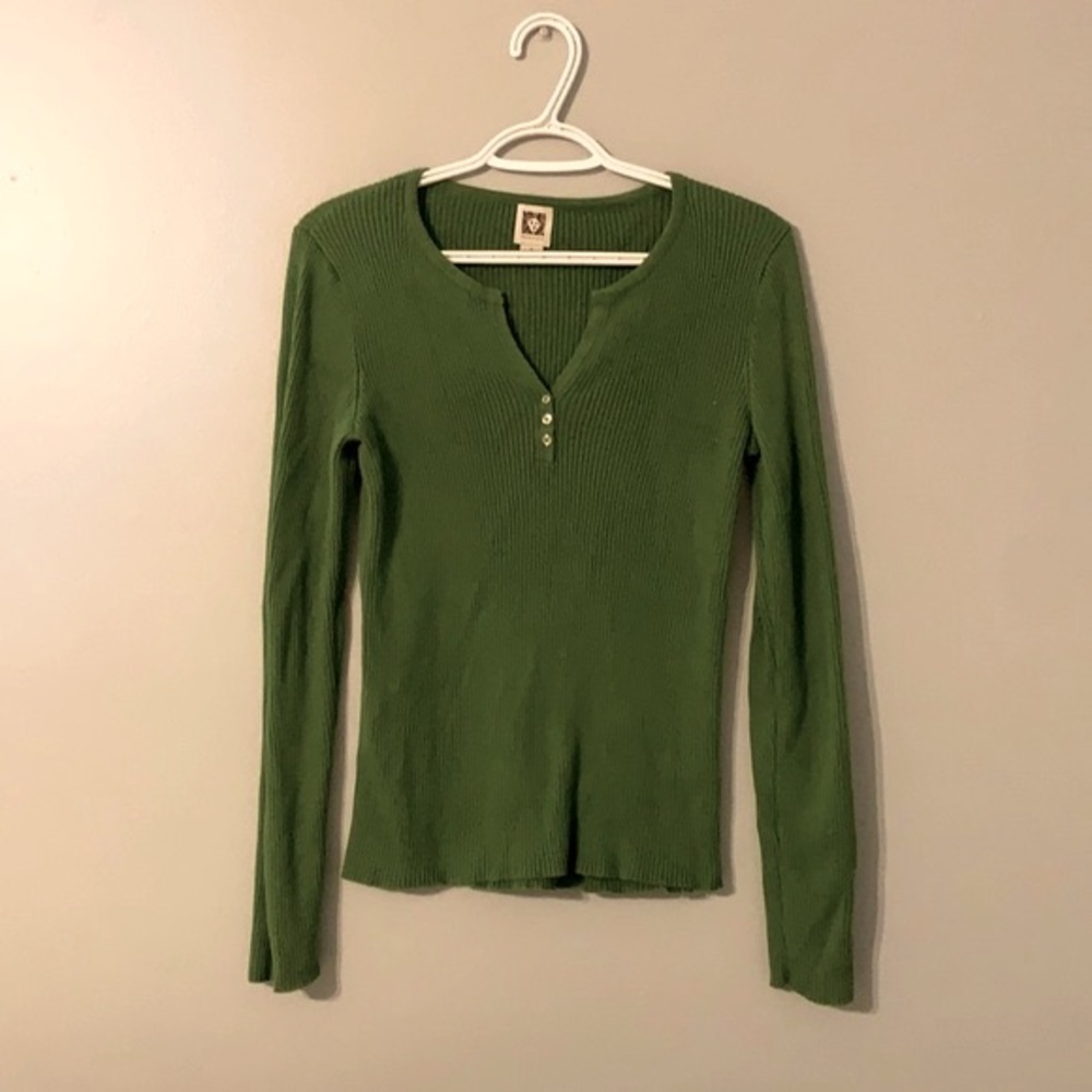 Olive Green Top From Anne Klein 🌿